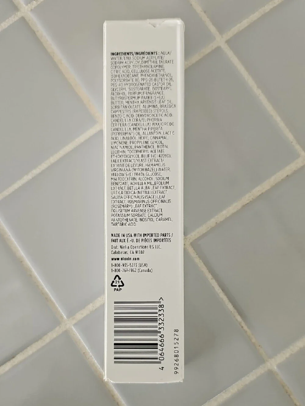Nioxin Scalp Purifying Exfoliator - White